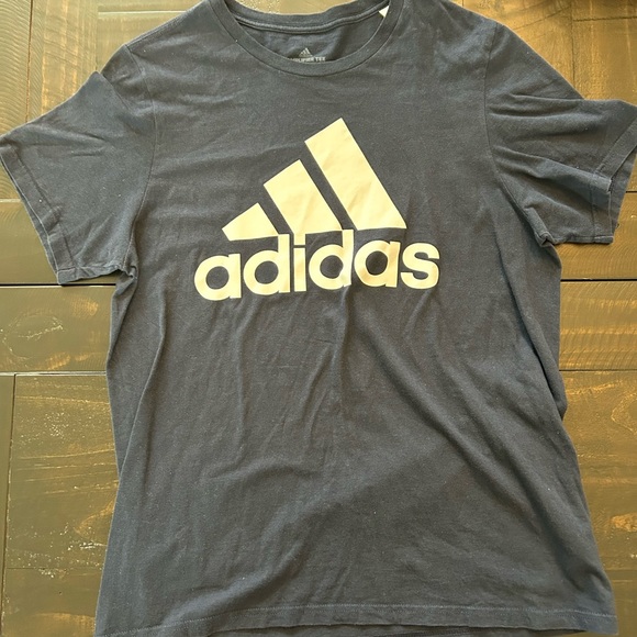 Navy adidas “Amplifier” tee - Picture 2 of 3